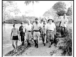 Fidel Castro visita a El Caletón