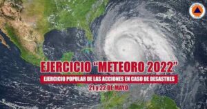 Cuba desarrolla Ejercicio Meteoro 2022