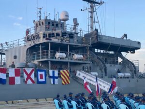Despidieron en Matanzas a mexicanos del buque Libertador (Fotos y Video)
