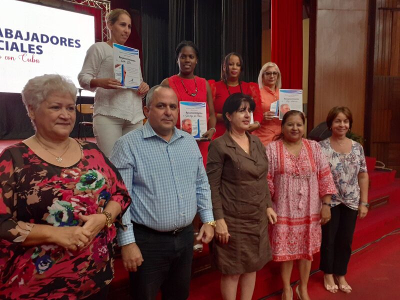 Ponderan labor del trabajador social en Cuba (Fotos) Radio Reloj