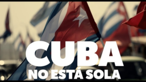 Respaldo solidario a la Revolución y al pueblo de Cuba