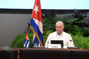 Presidente cubano expresa apoyo a México en cumbre de la Celac (Video)