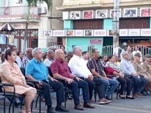 Díaz-Canel attends commemorative ceremony for the 63rd anniversary of the socialist character of the Revolution