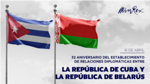 Cuba celebrates anniversary of diplomatic relations with Belarus