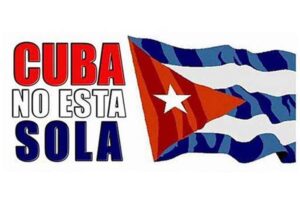 Continúan acciones de solidaridad con Cuba