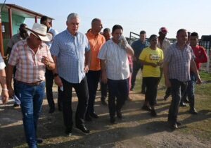 Visita el presidente cubano el municipio de Chambas (+Post)