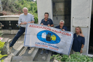 National Association of Italy-Cuba Friendship pays tribute to Fabio Di Celmo