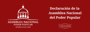 Aprueban Declaración que rechaza Memorando estadounidense contra Cuba
