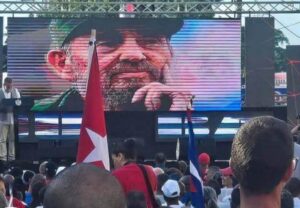 Conmemoran en el municipio capitalino de Plaza el Día de la Rebeldía Nacional