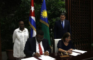 Fortalecen Cuba y Namibia sus relaciones de cooperación bilateral