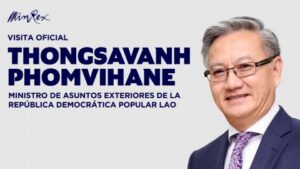 Realiza canciller de Laos visita oficial a Cuba