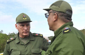 Presidente Miguel Díaz-Canel evalúa daños en zonas afectadas por Melissa