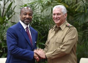 Sostiene Díaz-Canel encuentro con alto dirigente del Congo
