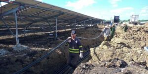 Próximo a culminar montaje de parque fotovoltaico en Jatibonico