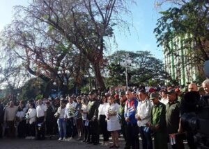 Villa Clara honra a los combatientes caídos en Venezuela (+Fotos)