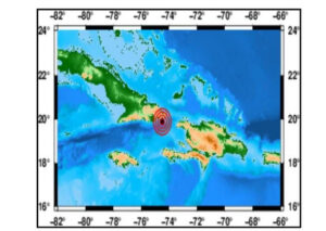 Fuerte sismo perceptible con epicentro en Guantánamo