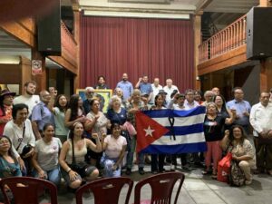 Homenaje a Martí y a Fidel en Perú