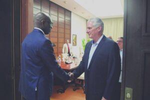 Reitera Díaz-Canel hermandad de Cuba hacia el pueblo palestino Reitera Díaz-Canel hermandad de Cuba hacia el pueblo palestino