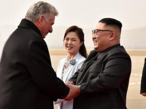 Felicita Díaz-Canel a máximo dirigente de Corea Democrática