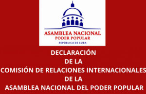 Condenan diputados cubanos agresión contra Irán