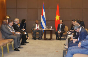 Sostuvo encuentro Valdés Mesa con viceprimer ministro vietnamita