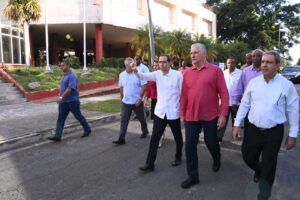 Recorrió Díaz-Canel la Universidad de las Ciencias Informáticas