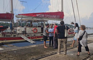 Activistas de Open Arms arriban a La Habana en el Velero Astral Activistas de Open Arms arriban a La Habana en el Velero Astral
