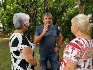 Reafirmó director de Open Arms su solidaridad durante visita a la UNEAC