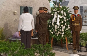 Rinden homenaje a Fidel en Santiago de Cuba