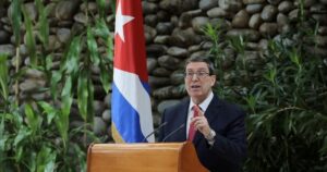 Canciller cubano denuncia ante la prensa el impacto del bloqueo