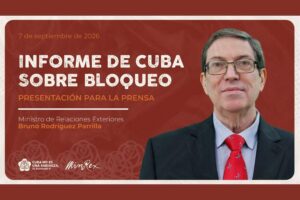 Descargue aquí el informe «Necesidad de poner fin al bloqueo económico, comercial y financiero impuesto por los Estados Unidos de América contra Cuba»